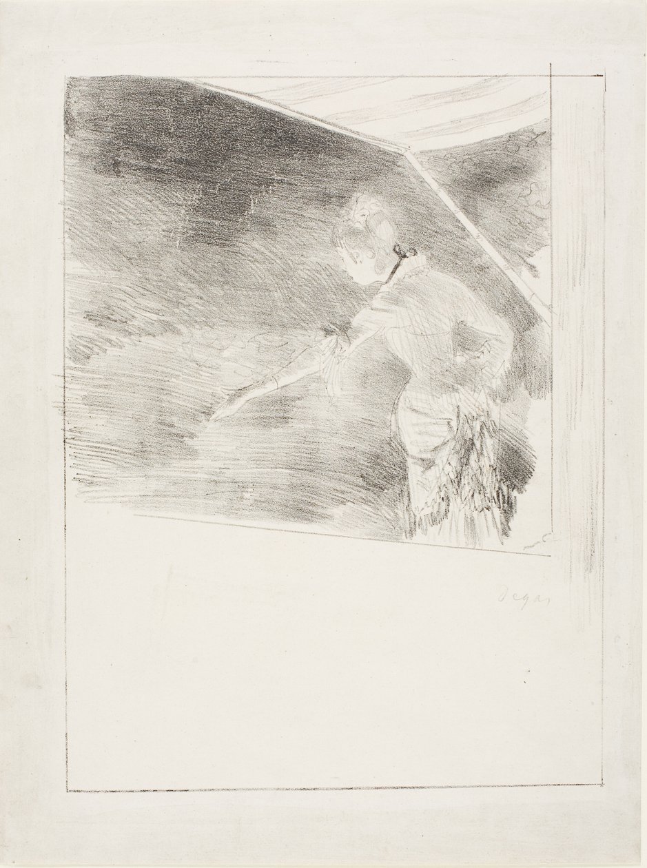 Singer at a Café-Concert by Hilaire Germain Edgar Degas