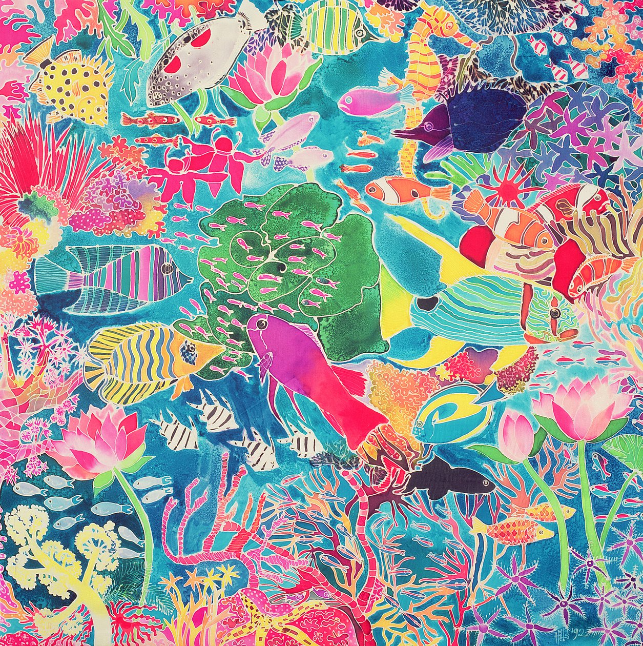 Underwater Rainbow by Hilary Simon