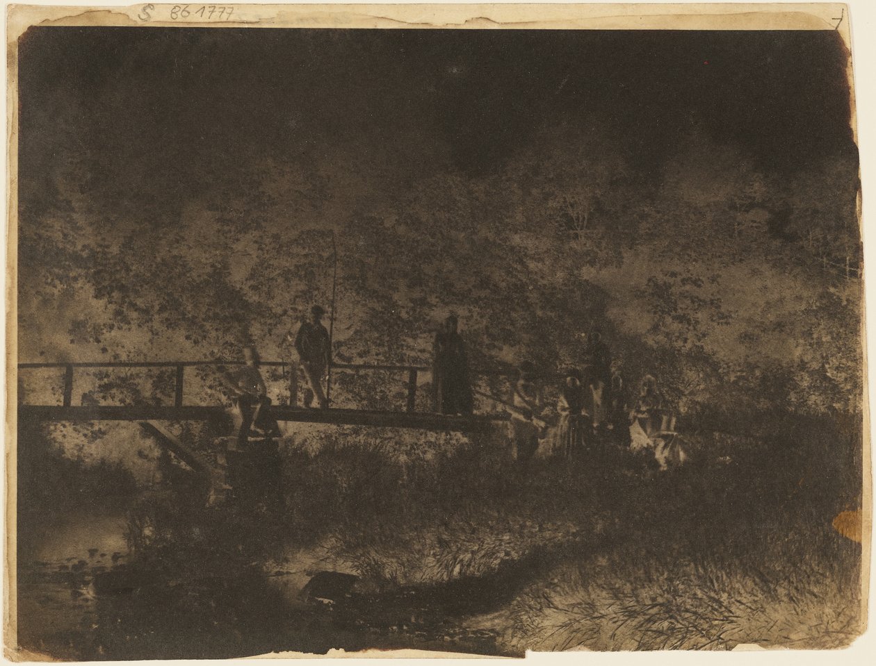 Bridge over Kenley Burn, Burnside by Hill and Adamson