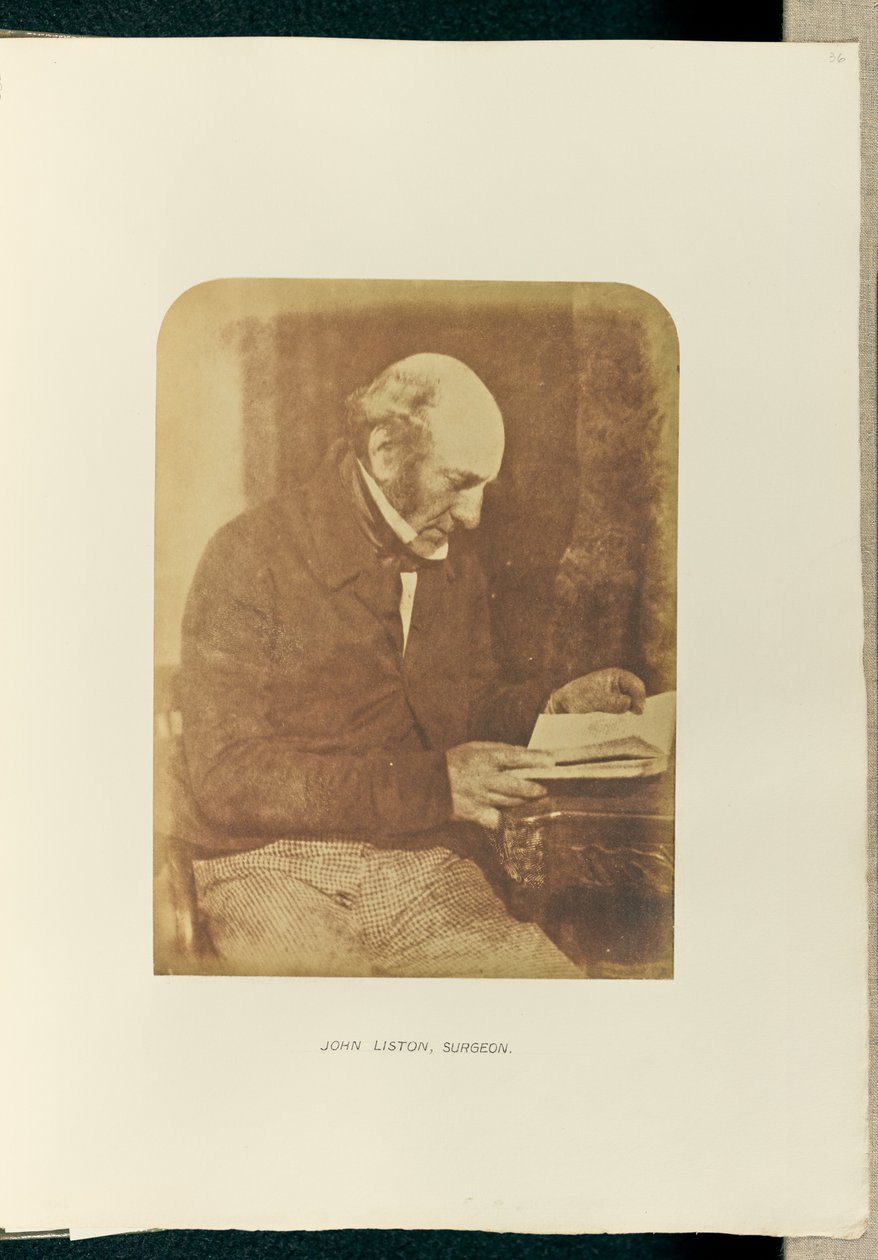 Robert Liston by Hill and Adamson