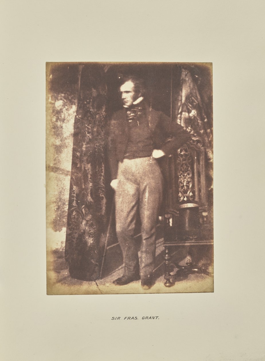 Sir Francis Grant by Hill and Adamson