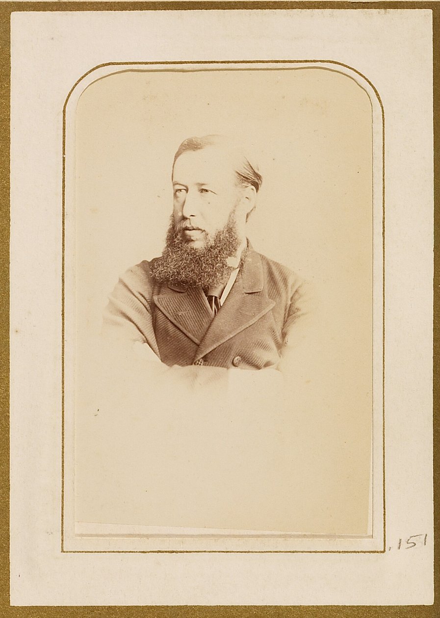 Portrait of a Man by Hills and Saunders