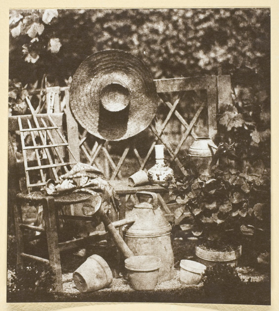 Composition with Hat by Hippolyte Bayard