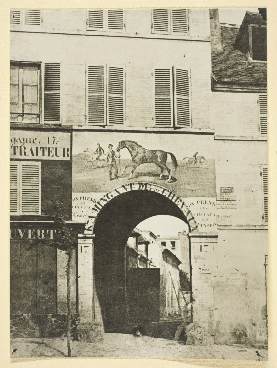 Sign of a Horse Dealer by Hippolyte Bayard