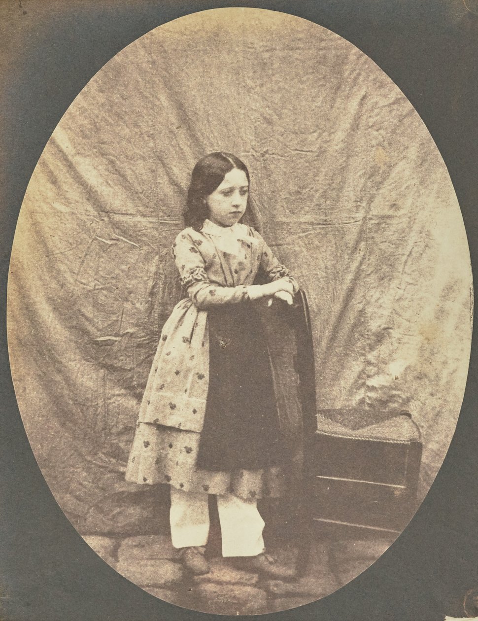 Portrait of Georgina Benoist by Hippolyte Bayard