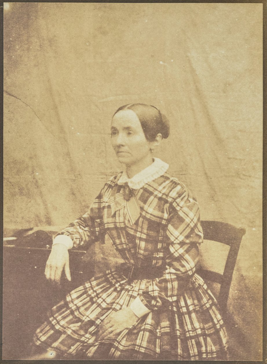 Portrait of a Seated Woman by Hippolyte Bayard