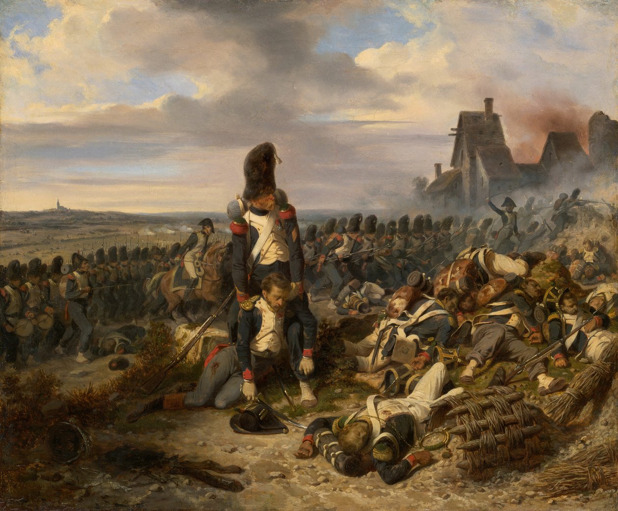 Battle Scene, c. 1825 by Hippolyte Bellange
