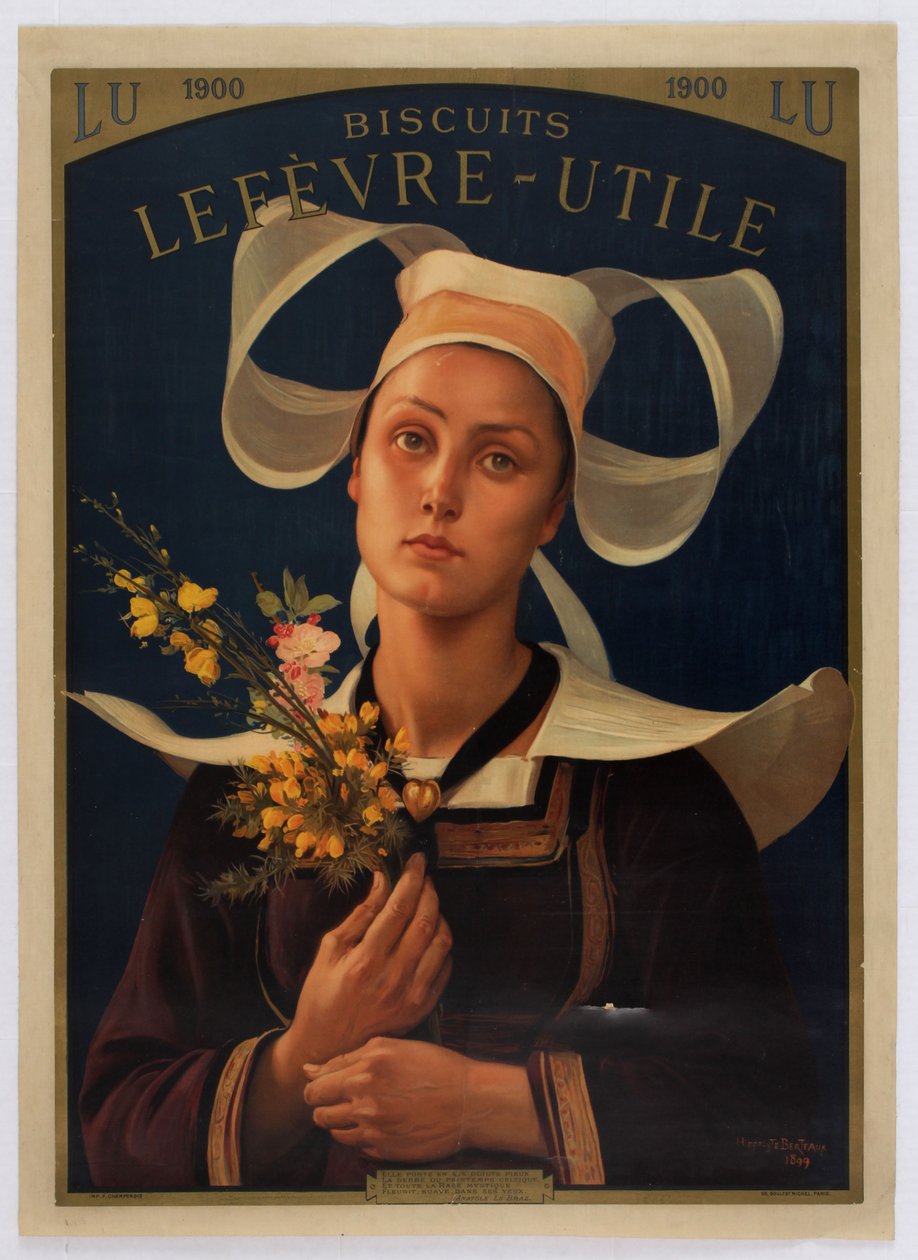 Biscuits Lefevre-Utile by Hippolyte Berteaux