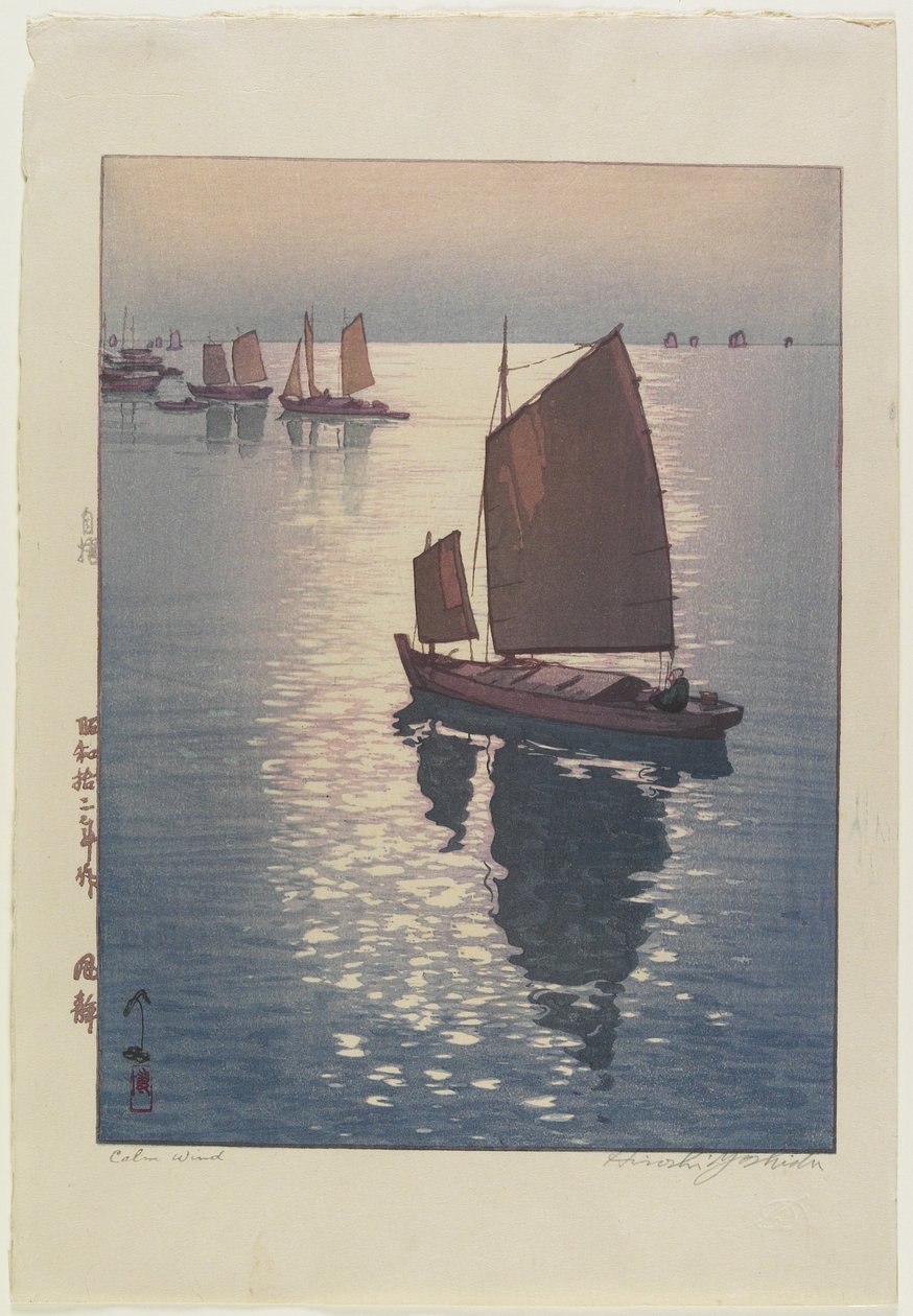 Calm Wind by Hiroshi Yoshida