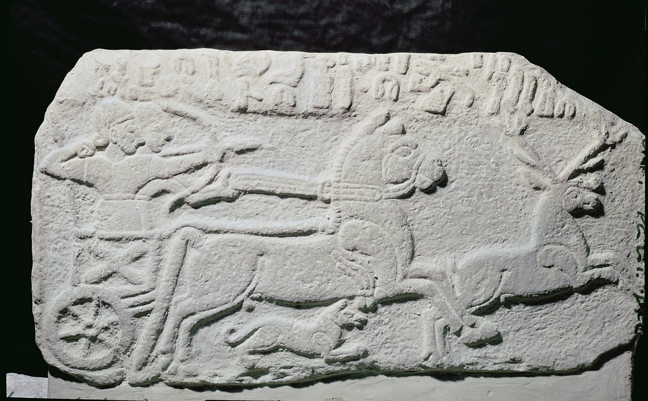 Relief Depicting a Deer Hunt by Hittite