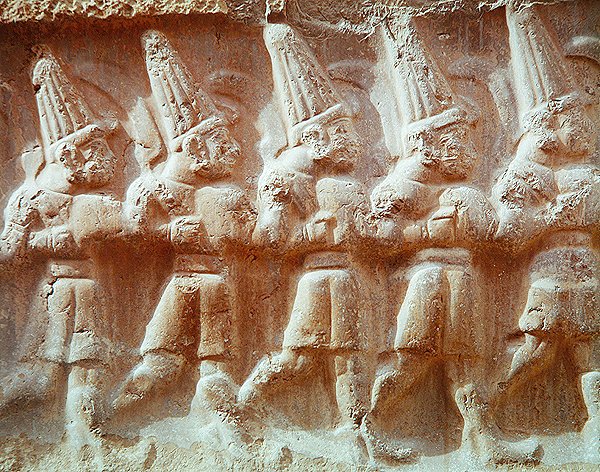 Procession of the Armed Gods (detail) by Hittite