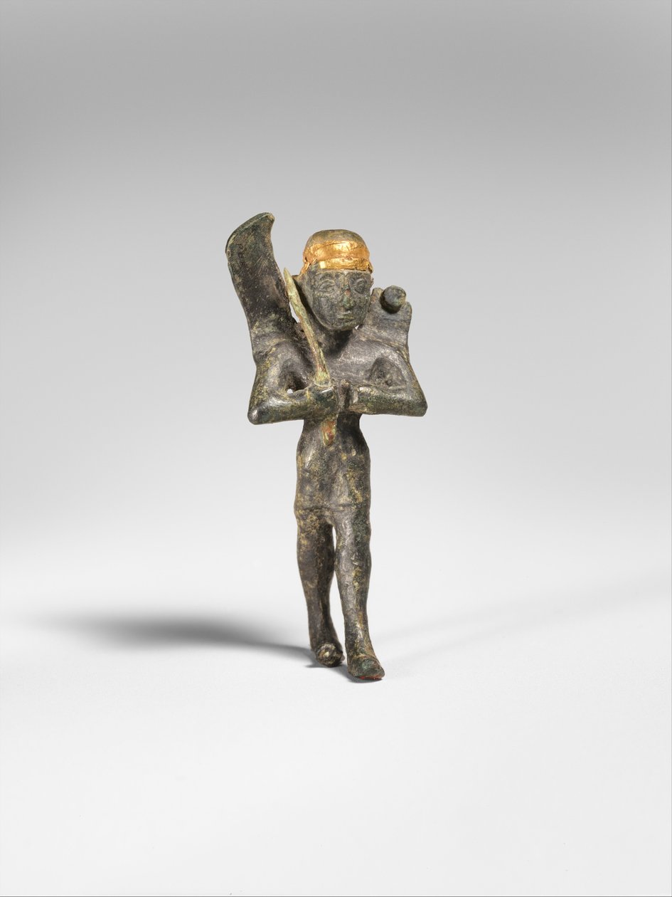 Winged deity, c.1300 BC by Hittite