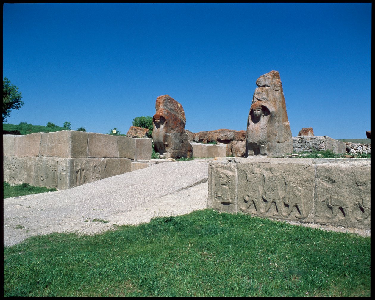 View of the Gate of the Sphinx by Hittite Hittite