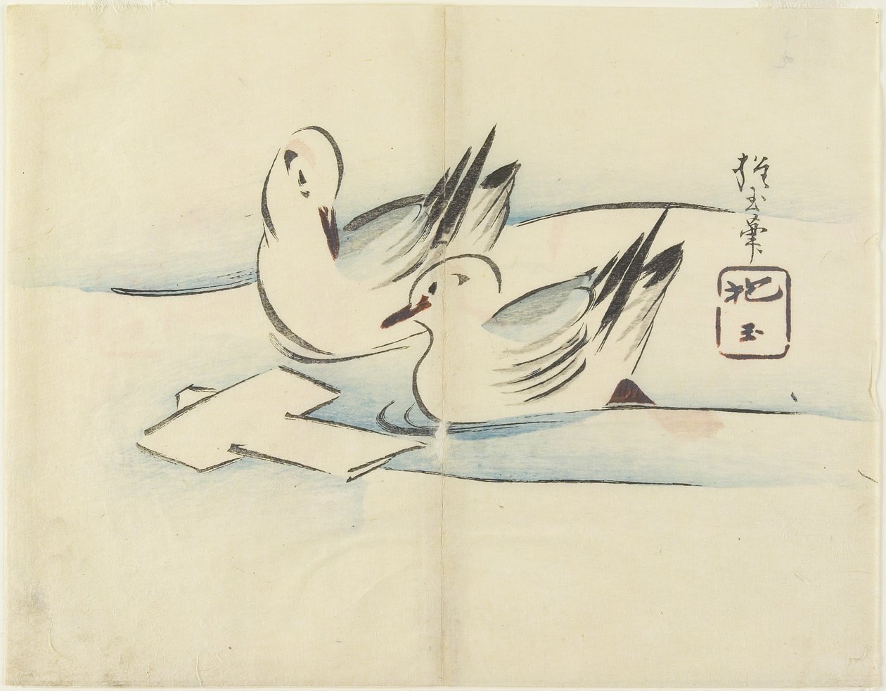 Ducks, c. 1830 by Hogyoku