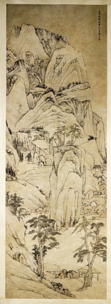 Monumental Landscape by Hongren Hongren