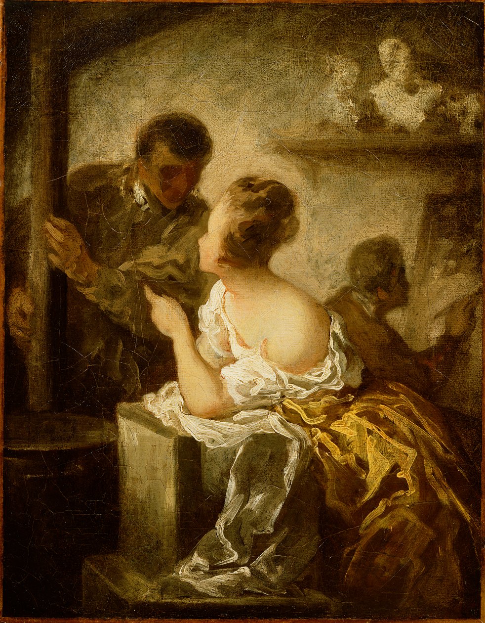 The Studio, c.1870 by Honoré Daumier