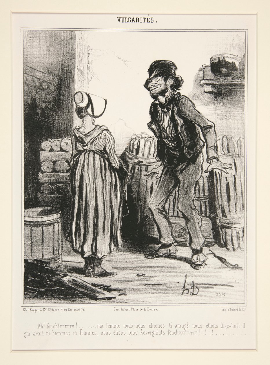 Ah! Fouchtrrrrra! by Honoré Daumier