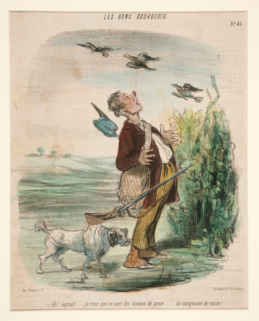 Ah! Sapristi by Honoré Daumier