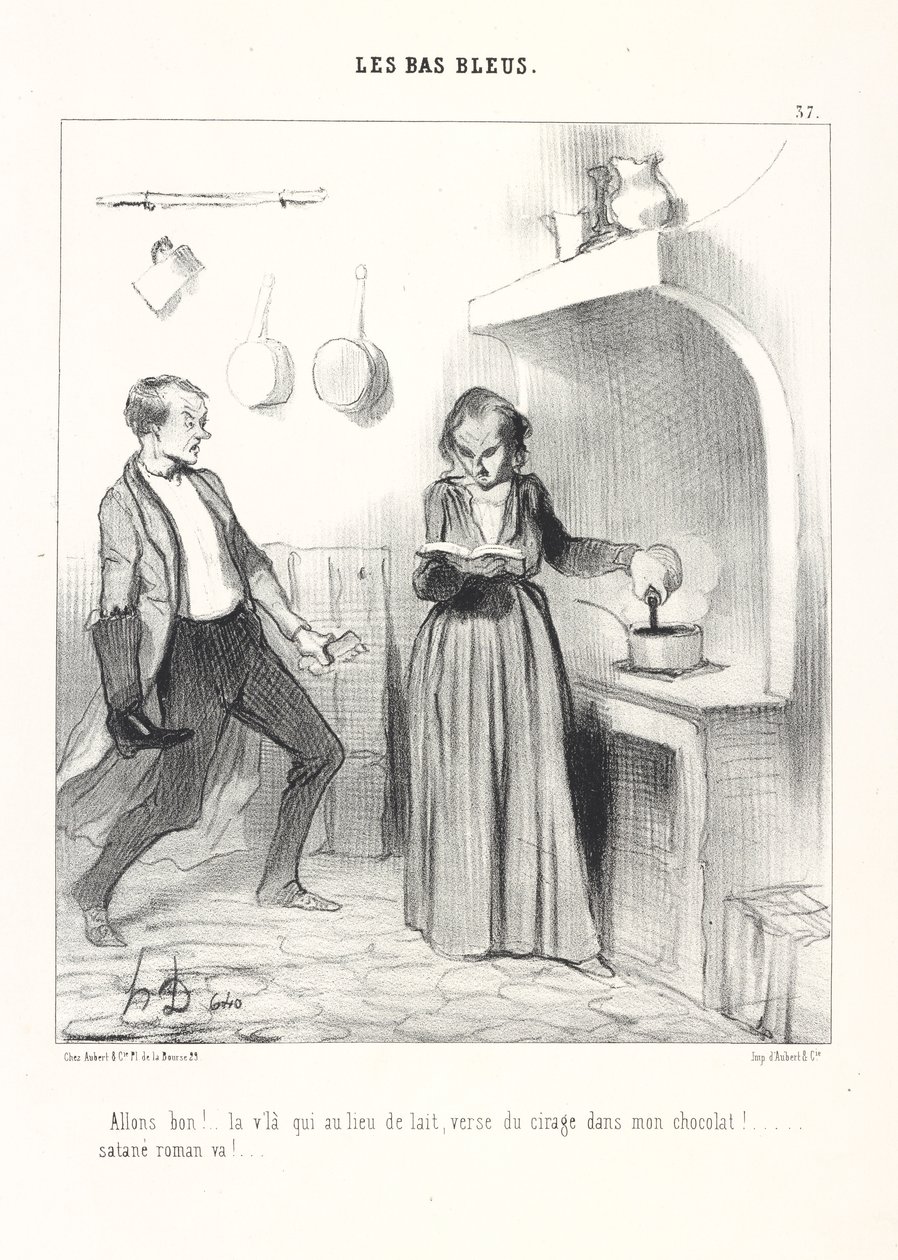 Allons bon! by Honoré Daumier