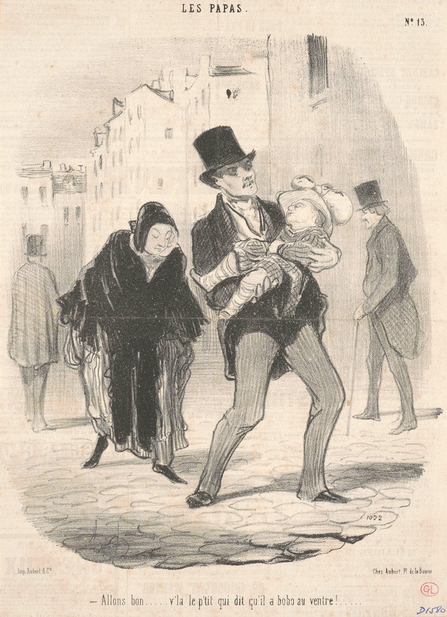 Well... There She Says... by Honoré Daumier