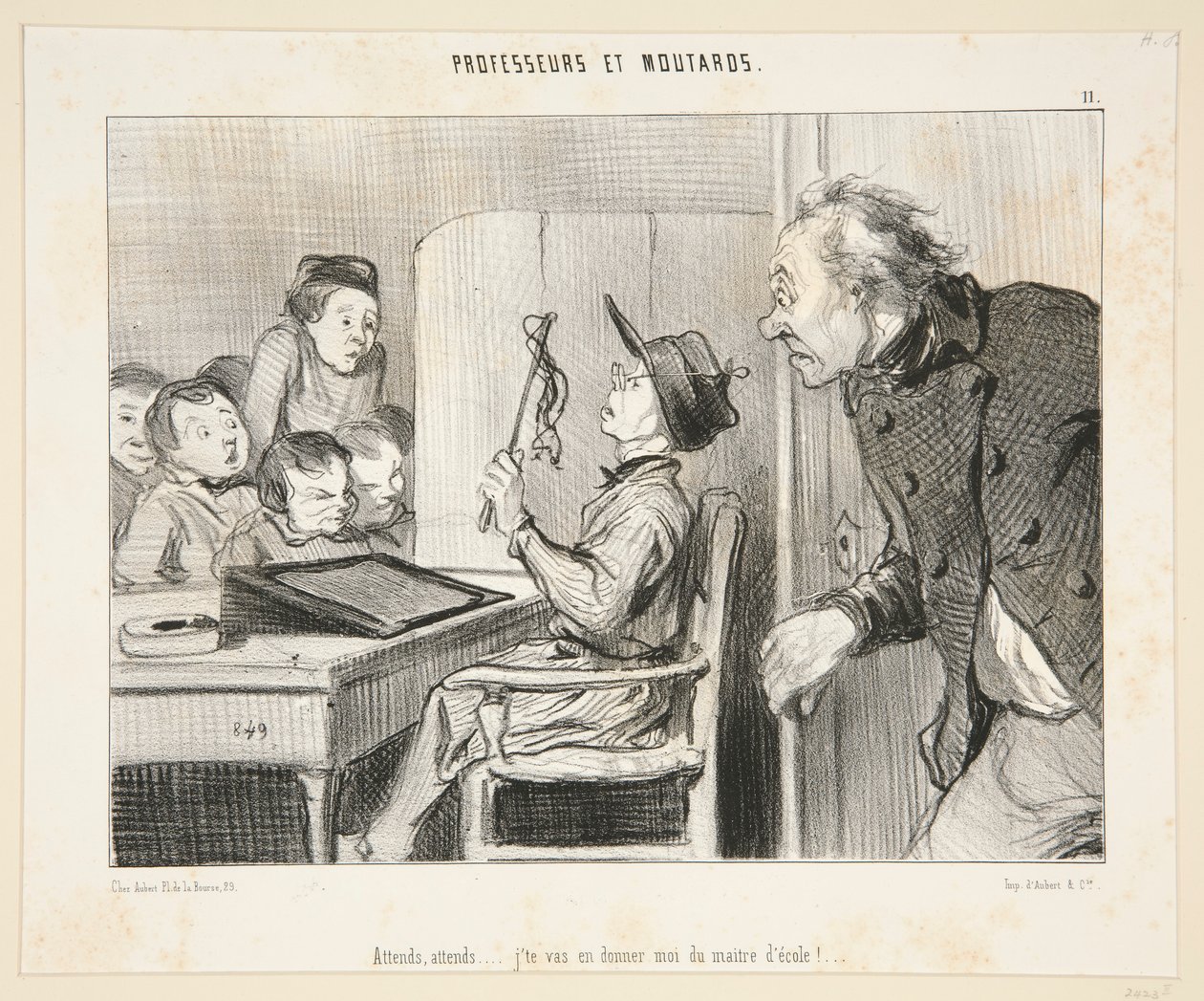 Wait by Honoré Daumier