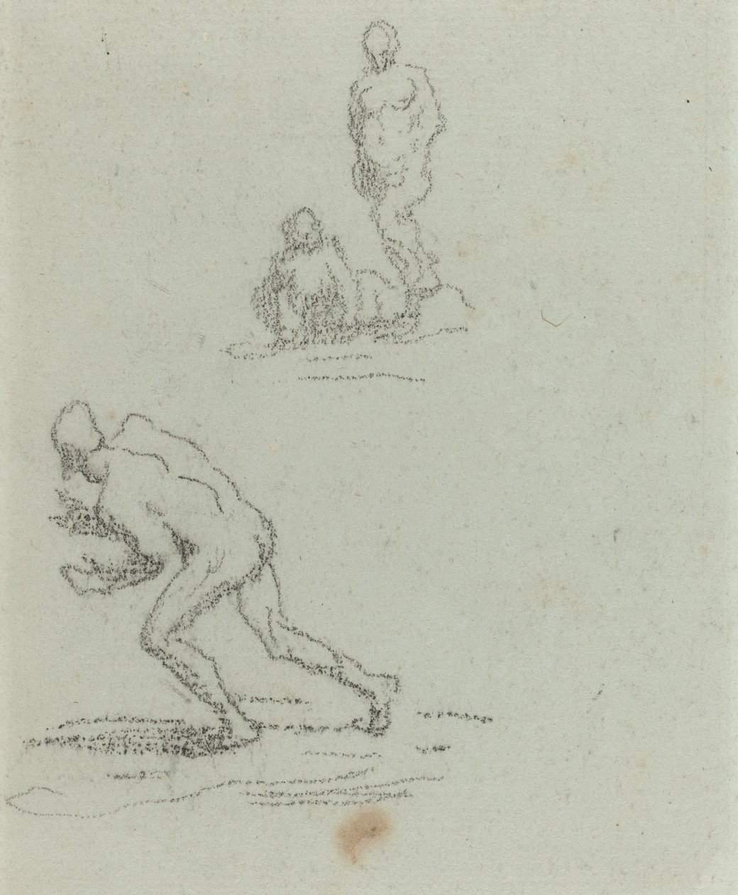 Bathers by Honoré Daumier