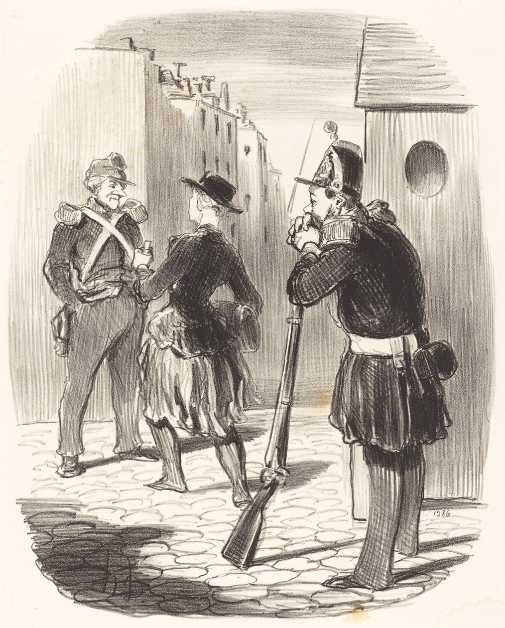 That Damned Pigochard... by Honoré Daumier