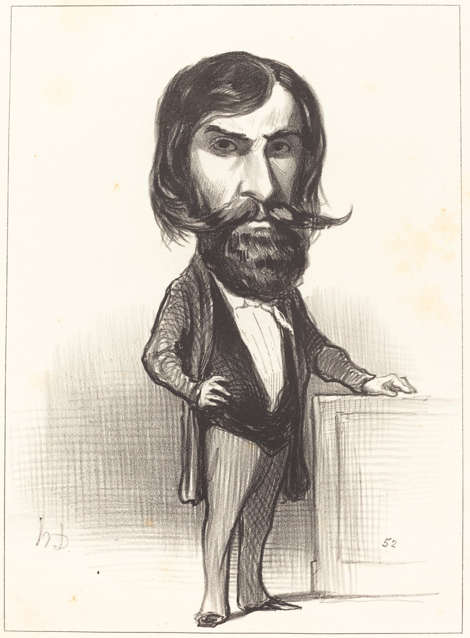 Ch. Ferdinand Gambon by Honoré Daumier
