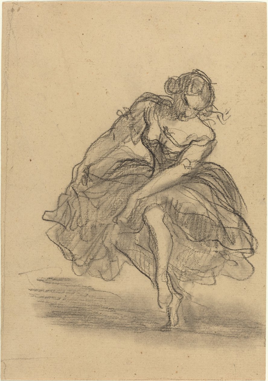 Dancer by Honoré Daumier