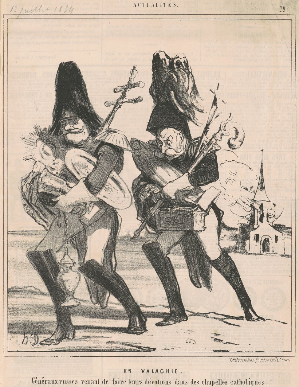 In Wallachia by Honoré Daumier