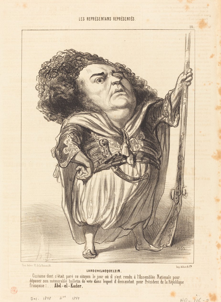 Henri de Larochejacquelein by Honoré Daumier