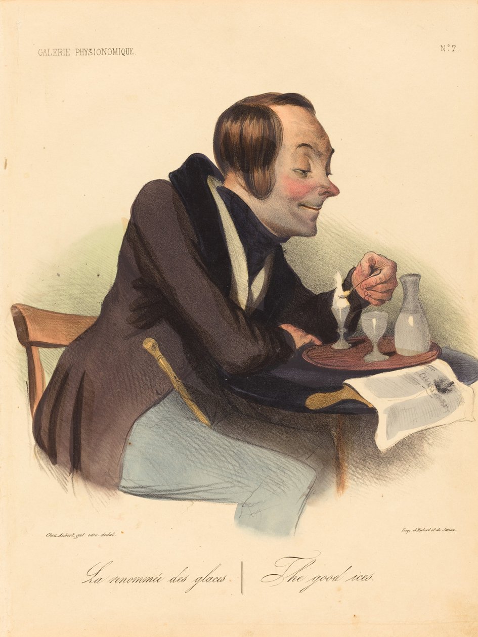 The Fame of the Ice by Honoré Daumier