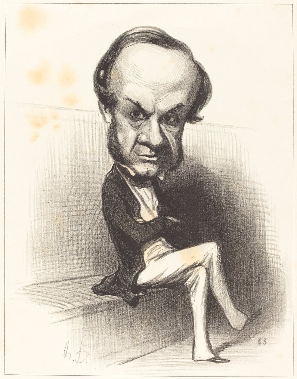 Lannes, Duke of Montebello by Honoré Daumier