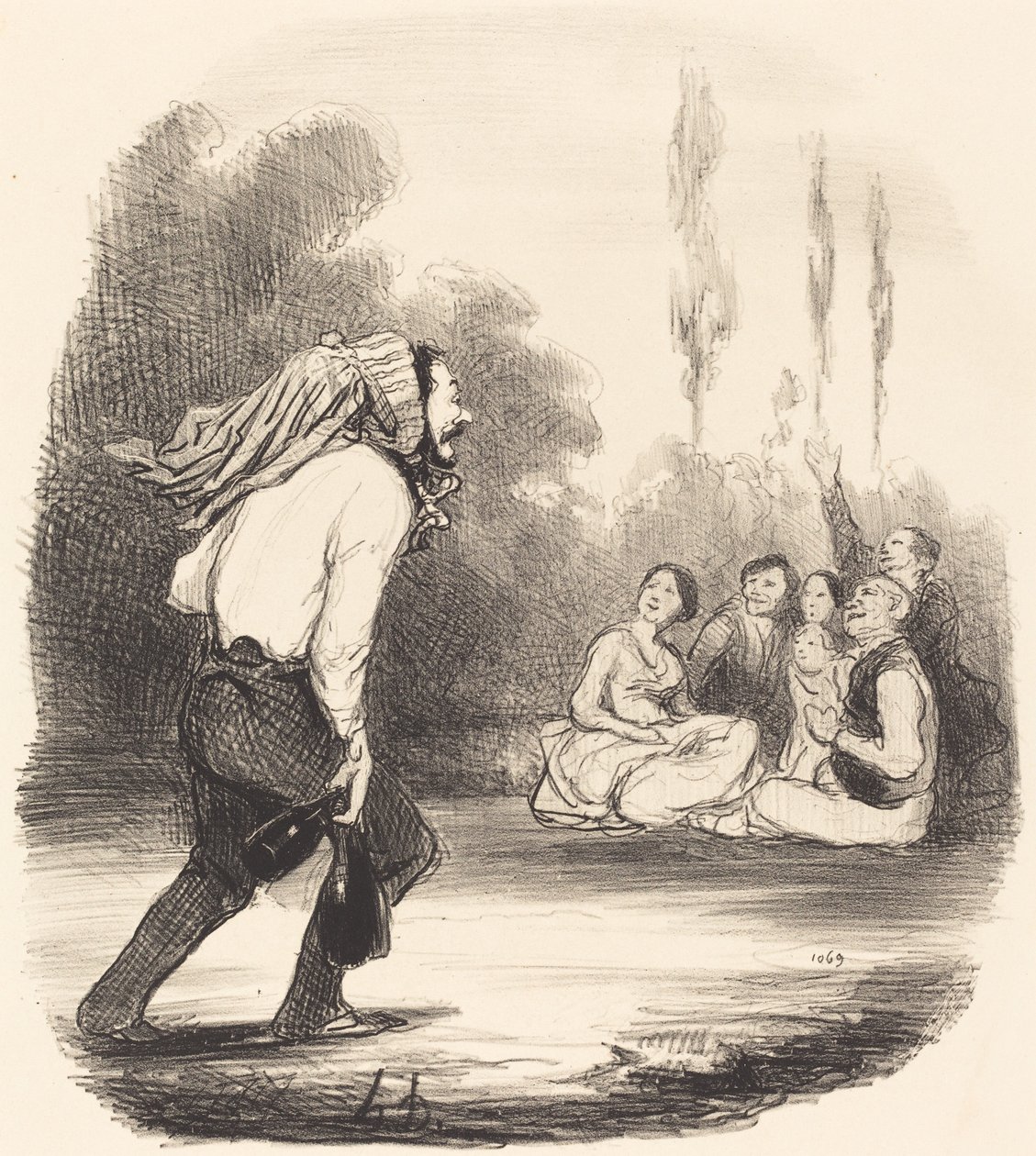 The Most Mischievous of the Society by Honoré Daumier