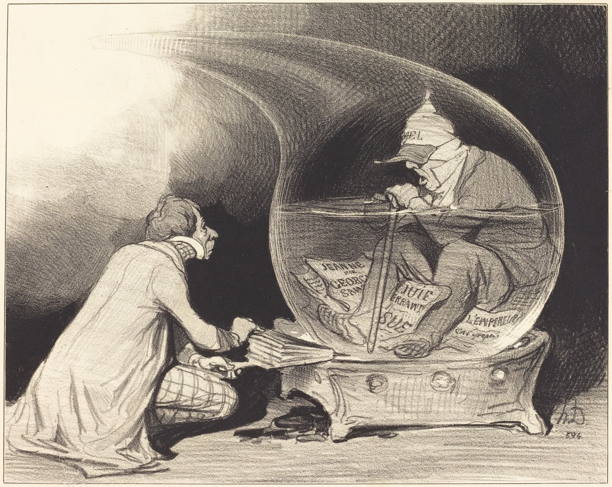 The Rejuvenation of the Constitutionalist by Honoré Daumier