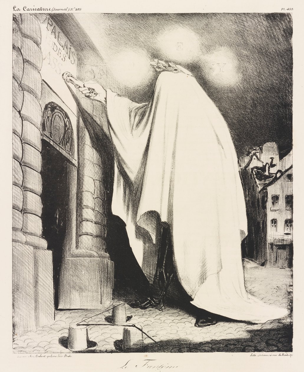 The Phantom by Honoré Daumier