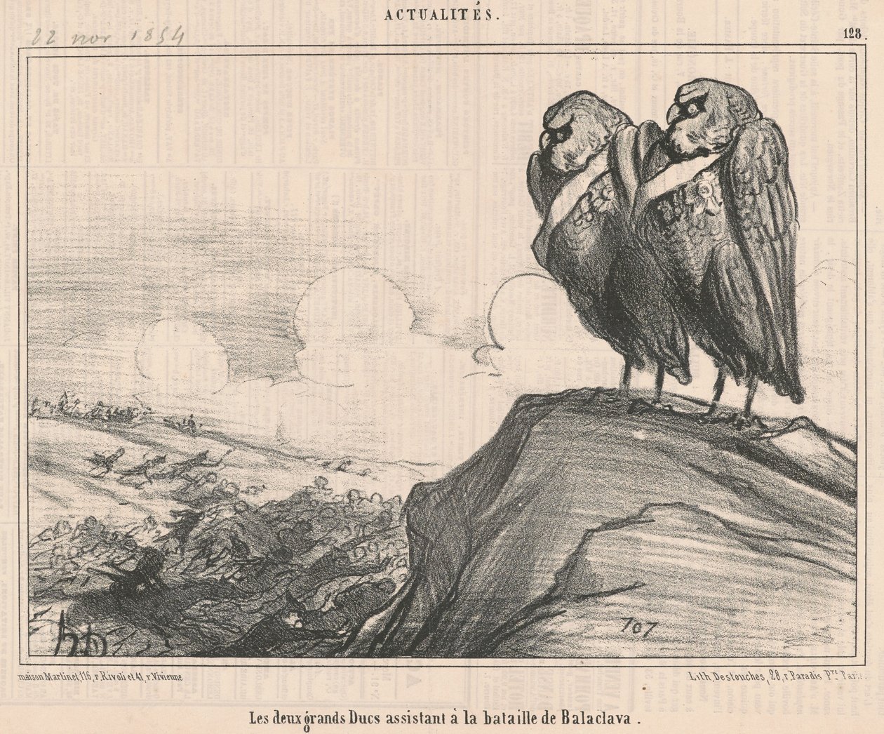 The Two Grand Dukes... by Honoré Daumier