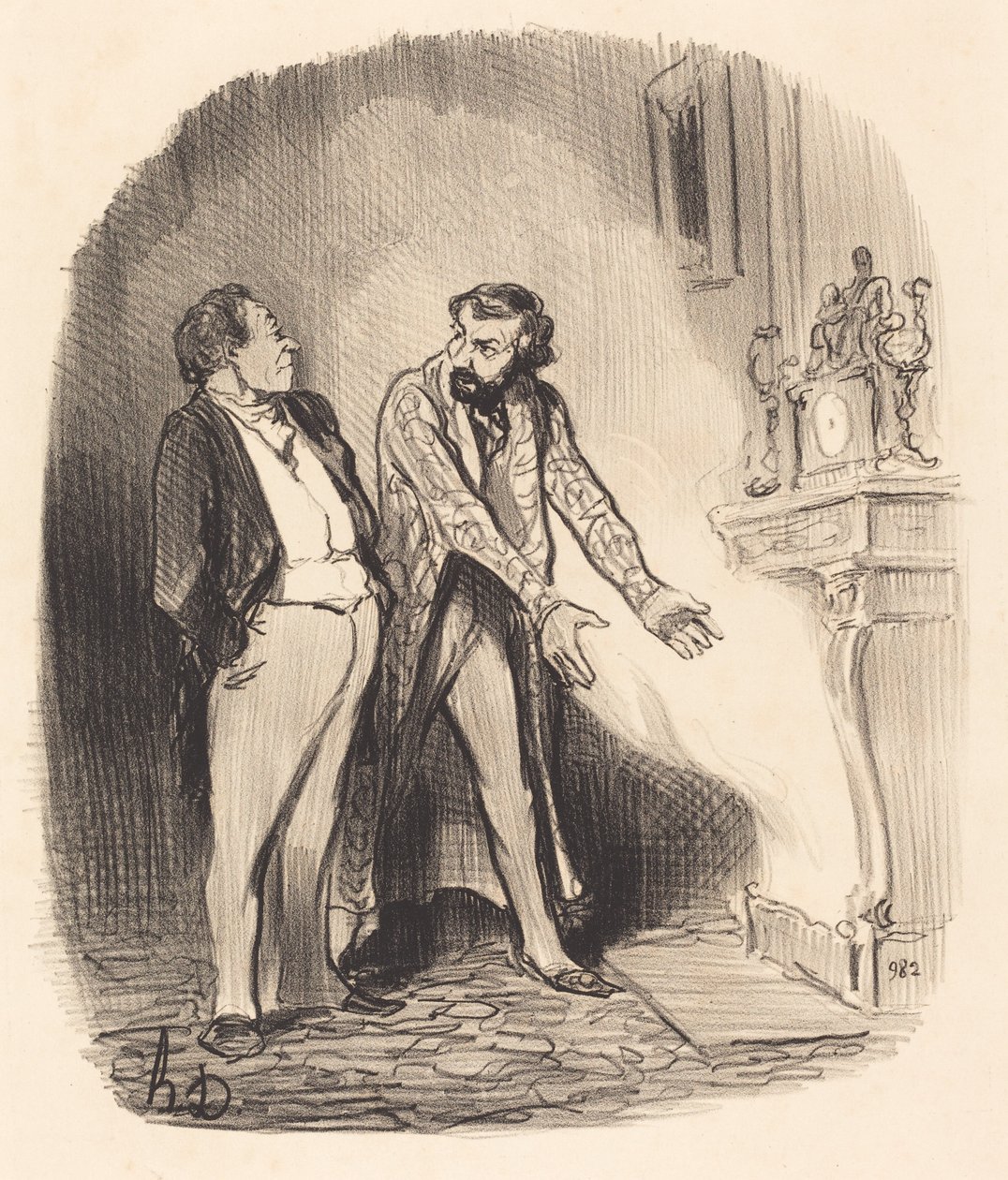 But Mr. Owner, see... by Honoré Daumier
