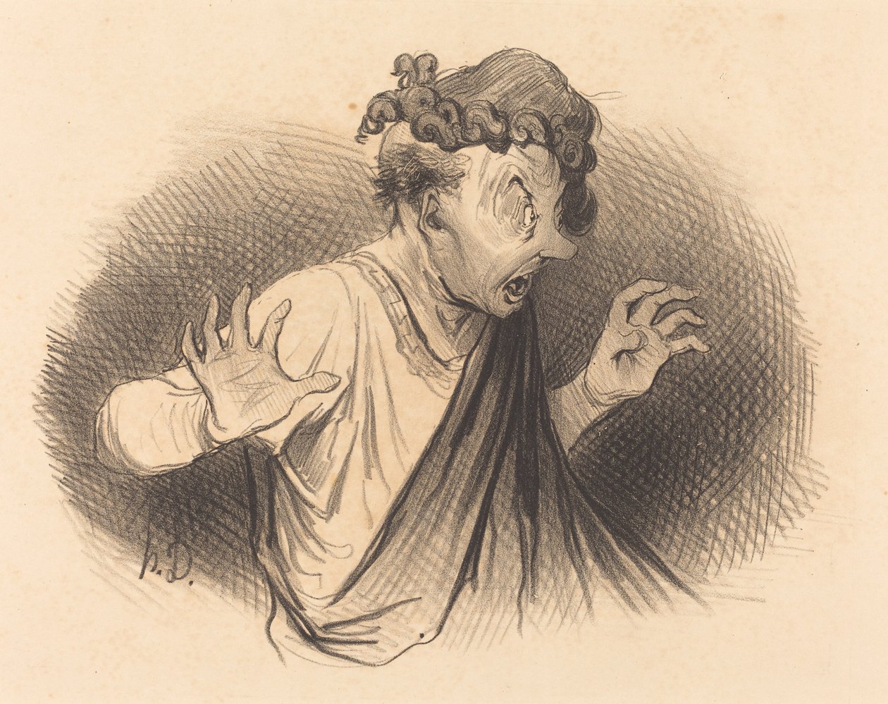 For Whom Are These Serpents... by Honoré Daumier