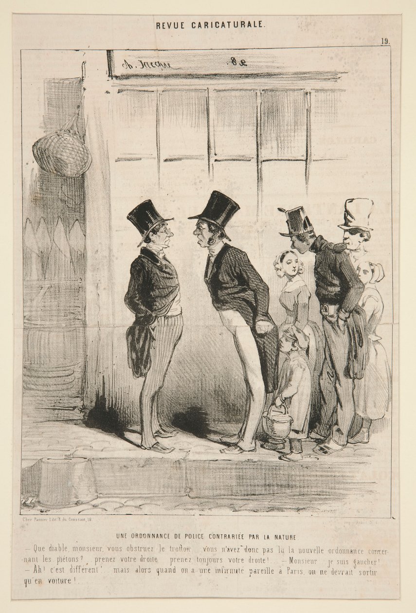 Robert Macaire Director by Honoré Daumier