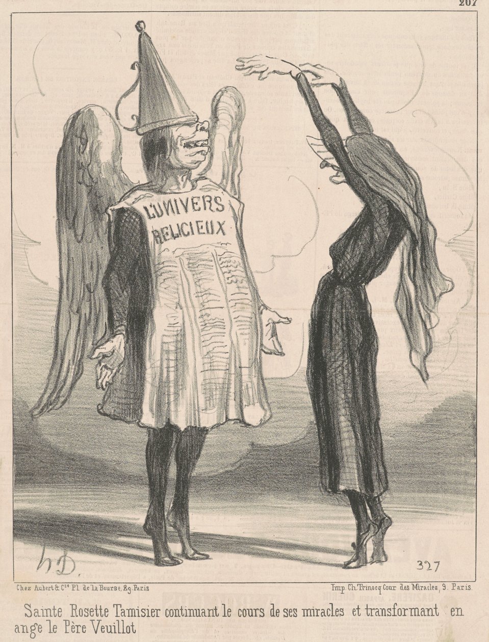 Saint Rosette Tamisier by Honoré Daumier