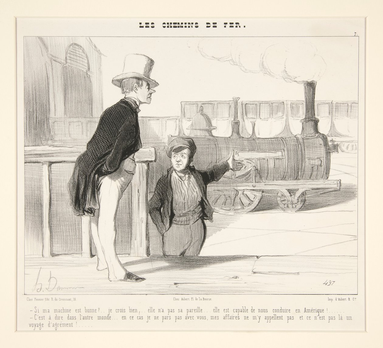 Is My Machine Good? by Honoré Daumier