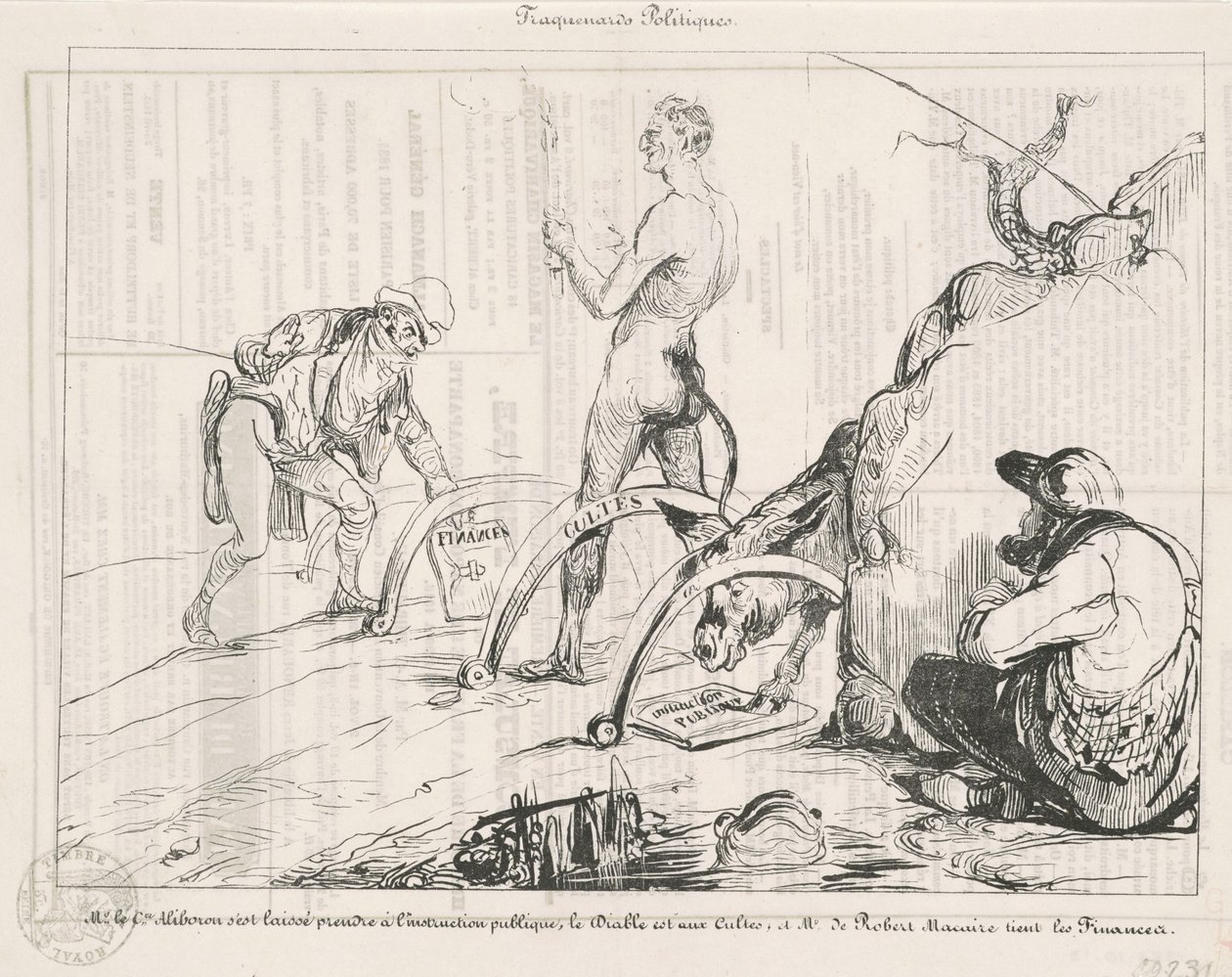 Political Traps by Honoré Daumier