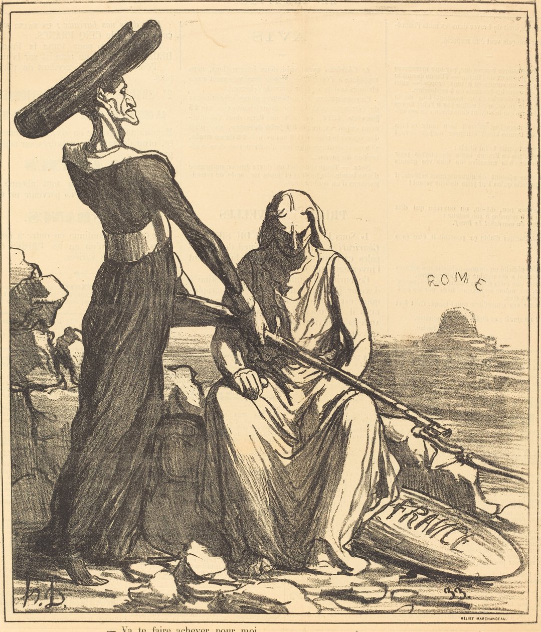 Go Get Finished for Me by Honoré Daumier