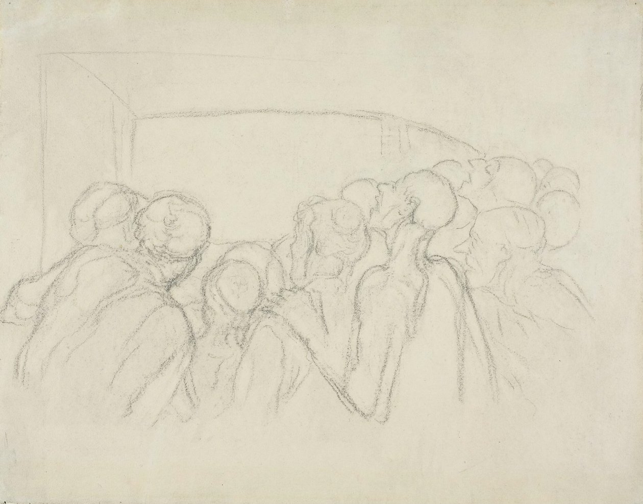 The Spectators by Honoré Victorin Daumier