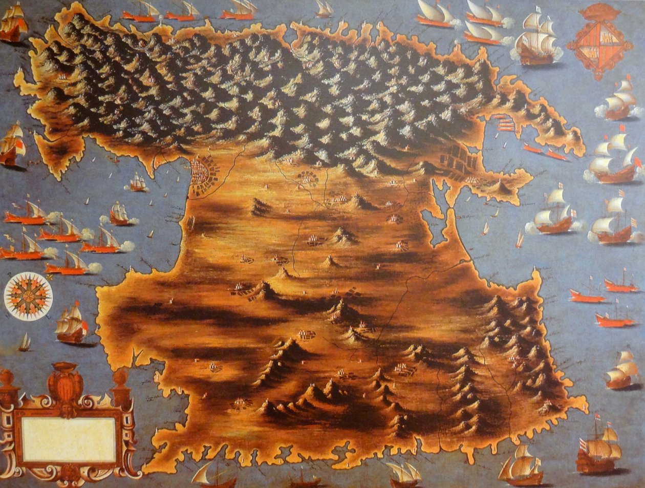 Map of the Island of Mallorca by Honorat Massot