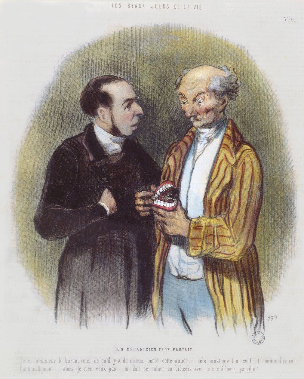 A Perfect Technician by Honoré Daumier