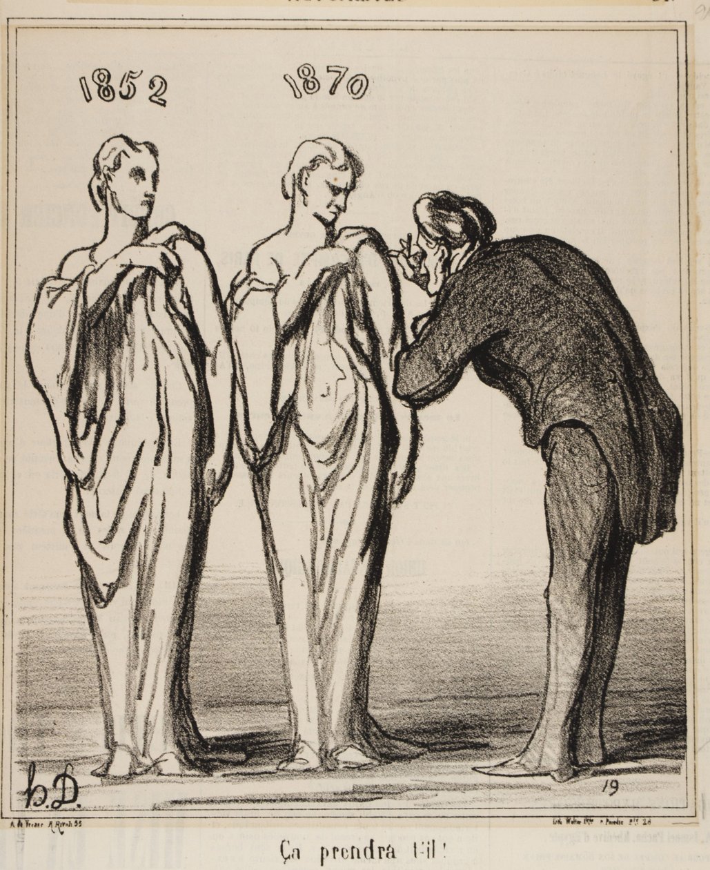 Will It Take! by Honoré Daumier