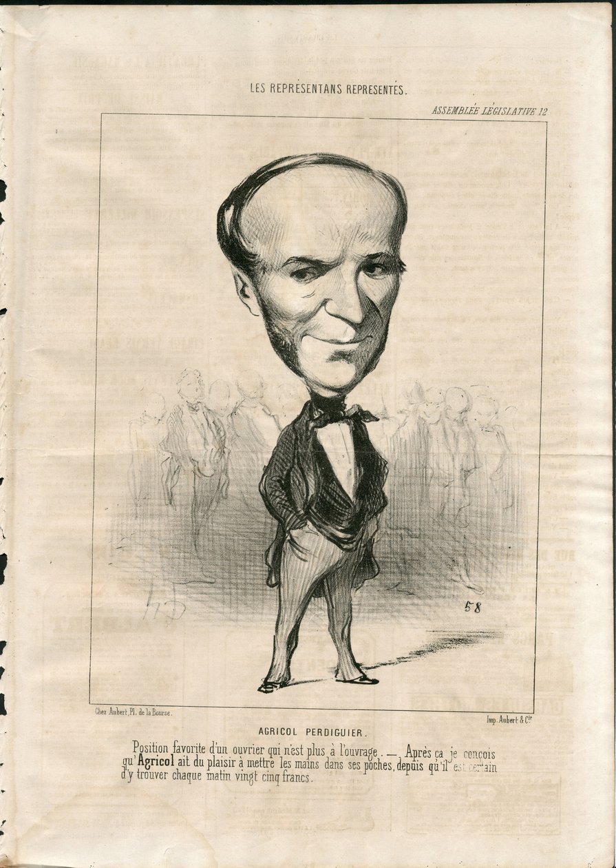 Le Charivari by Honoré Daumier