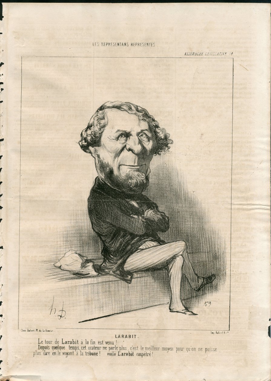 Le Charivari by Honoré Daumier